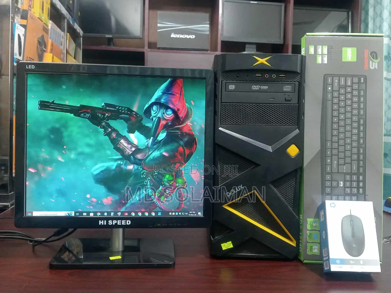 Desktop Computer 4GB Intel Core I3 SSD 128GB