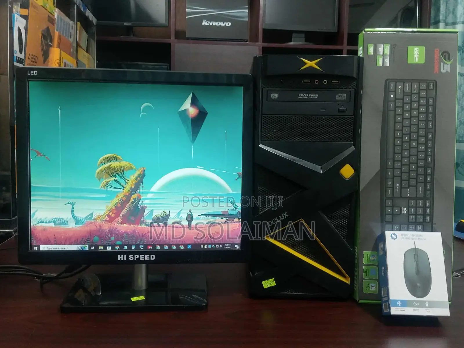 Desktop Computer 4GB Intel Core I3 SSD 128GB