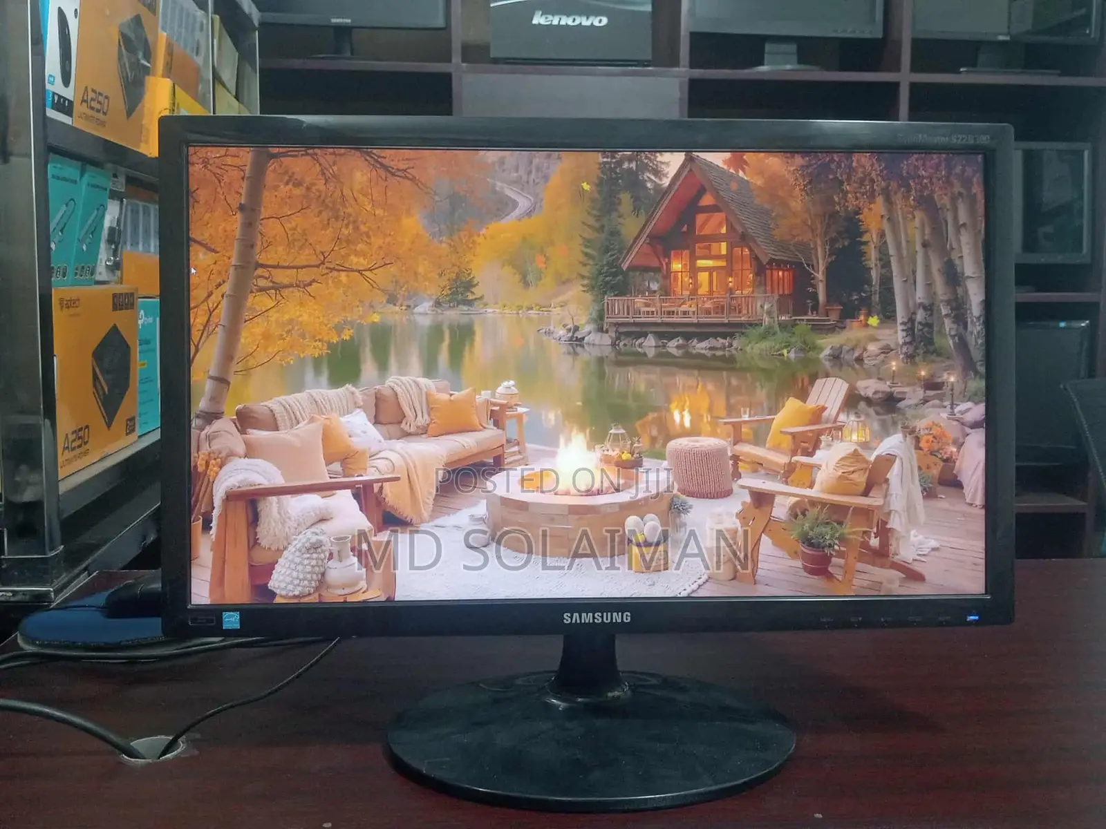 Samsung 22" Wide Led Monitor – Full Fresh Condition | Best Deal