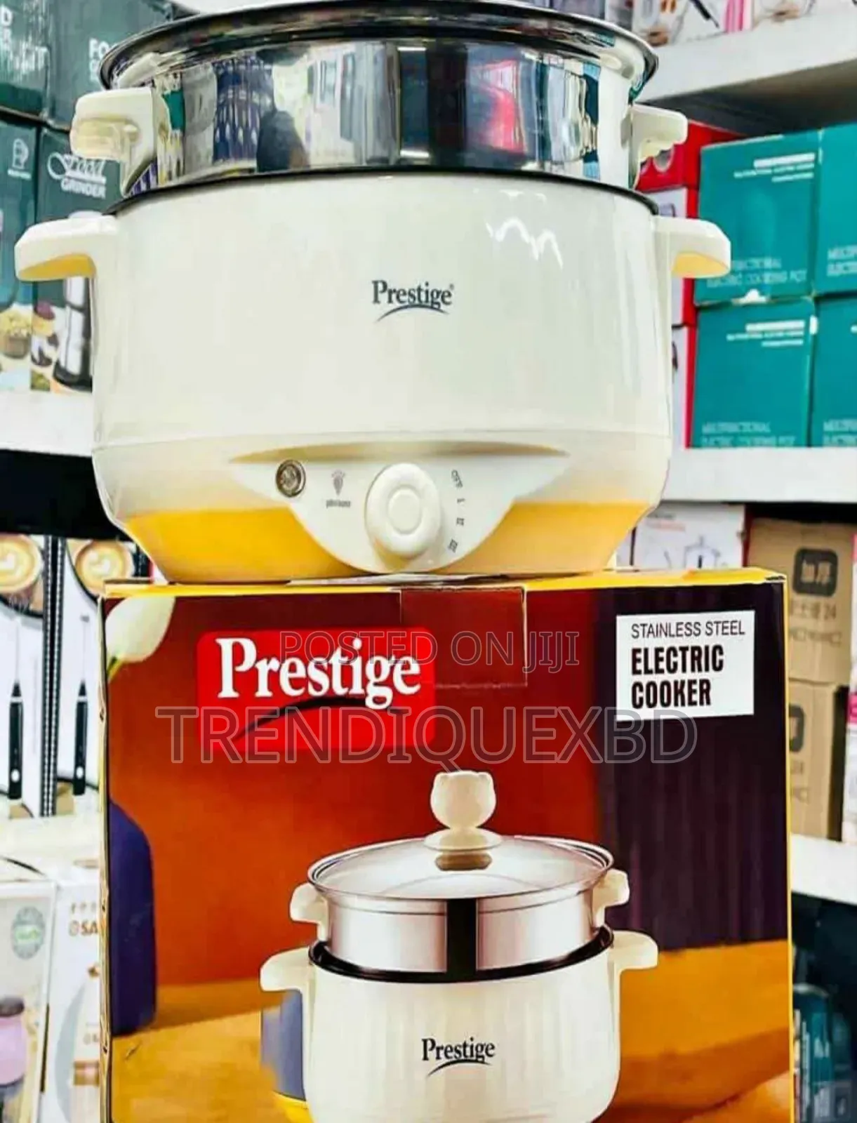 Prestige Electric Cooker 5.2 L | Stainless Steel Multi Cooker