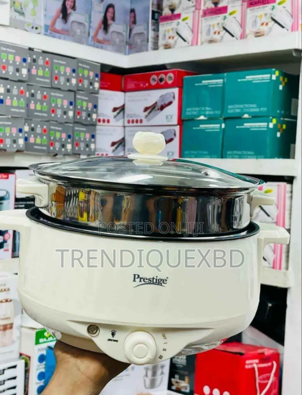 Prestige Electric Cooker 5.2 L | Stainless Steel Multi Cooker
