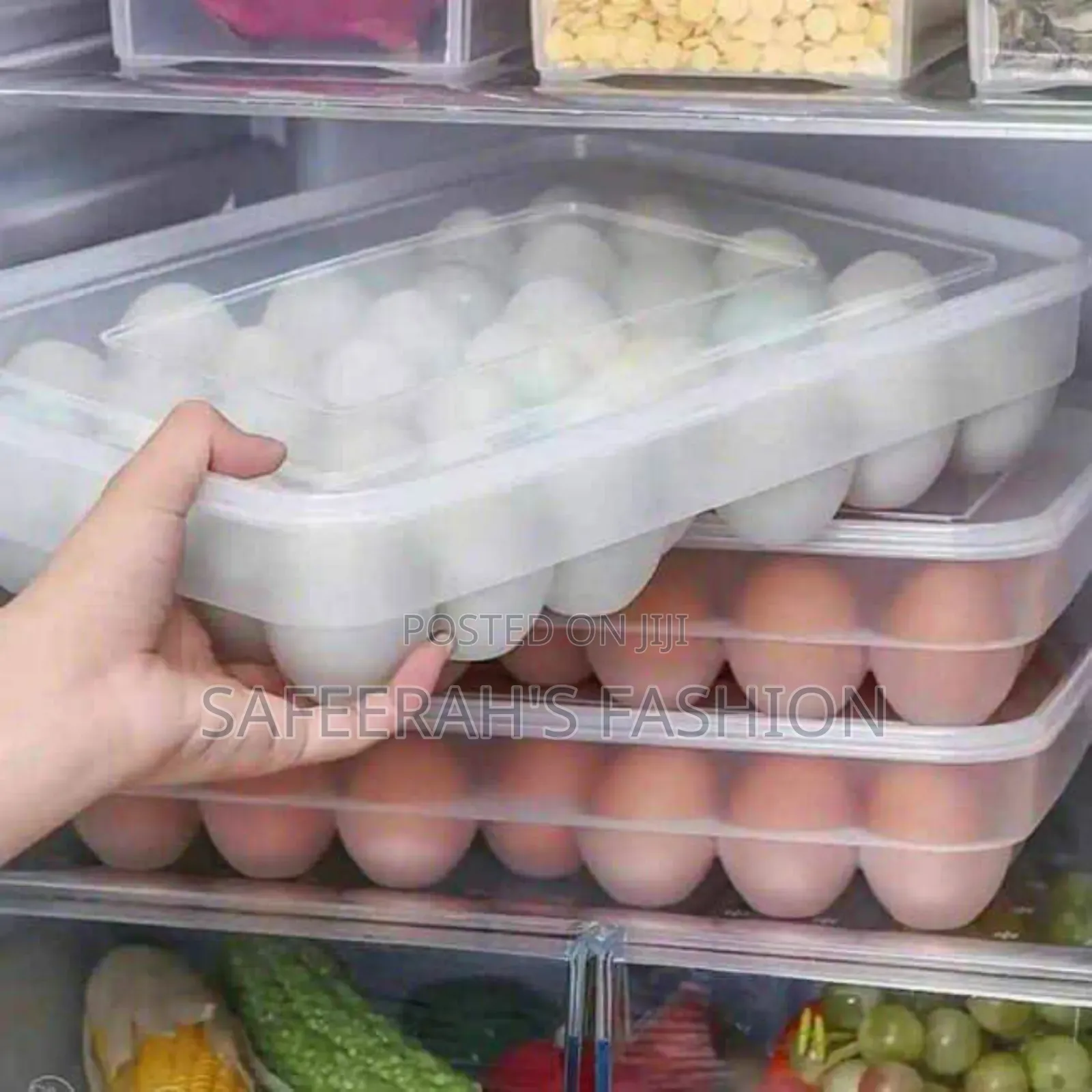 Egg Storage Box 24 Grids 
Jc