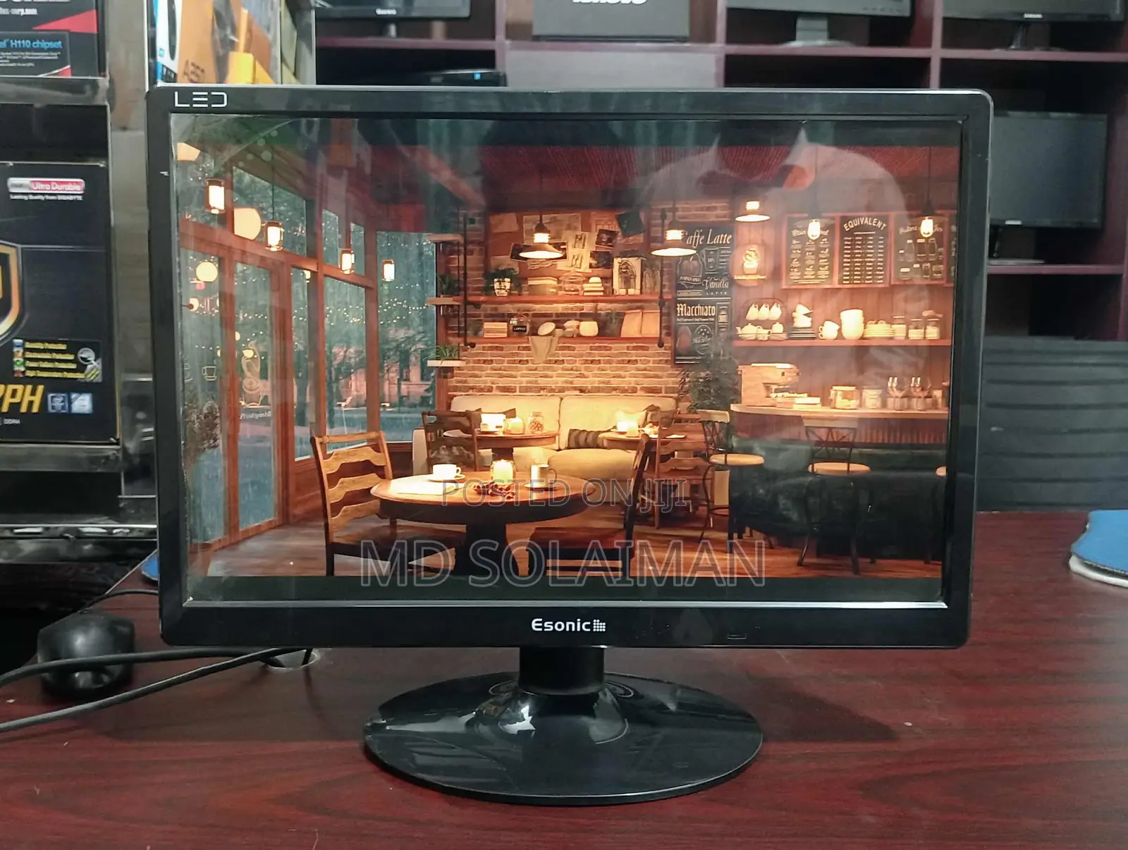 Esonic 19" Led Monitor – Crystal Clear Display | Perfect For Office