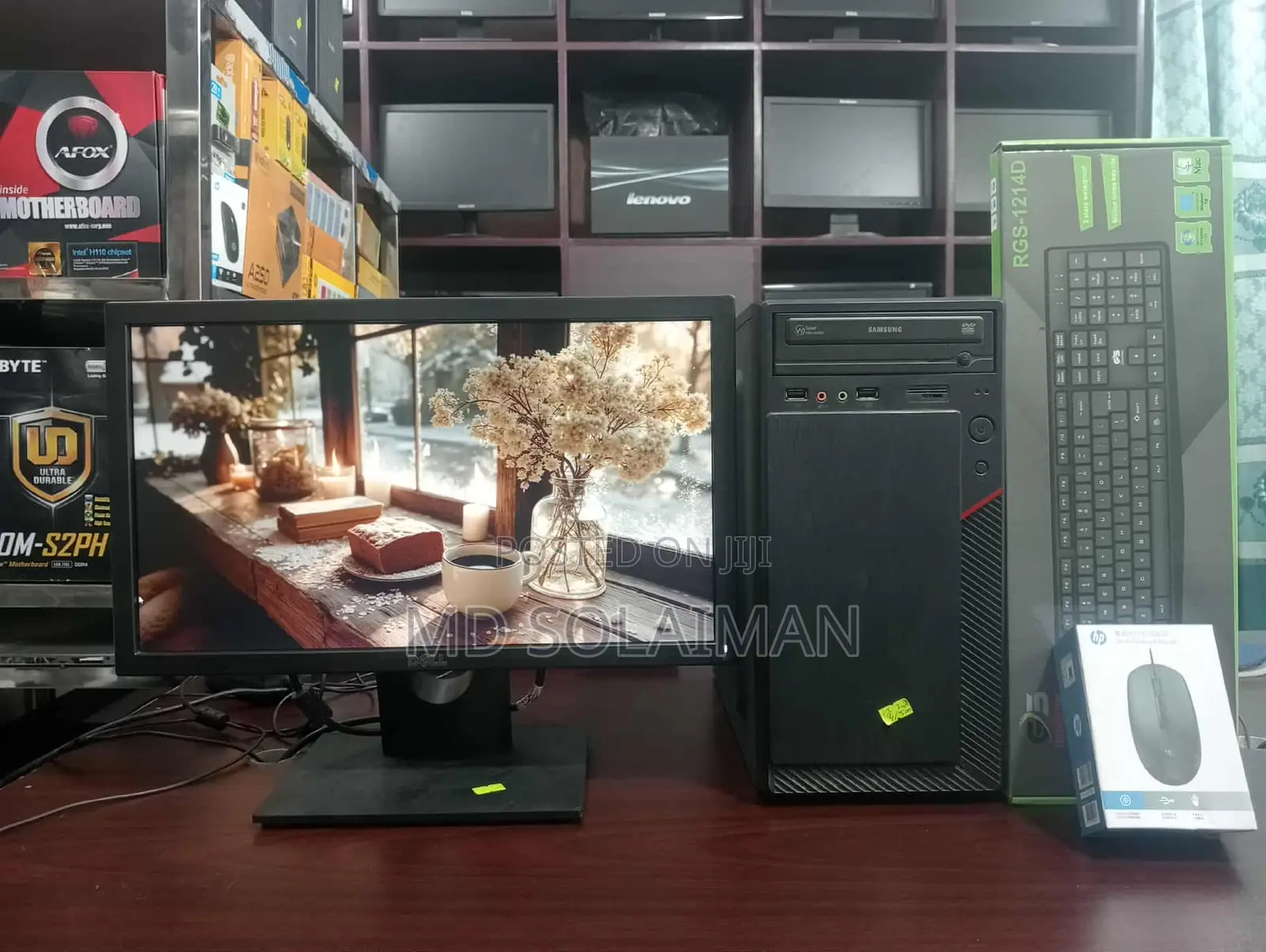 Desktop Computer 4GB Intel Core I3 SSD 500GB