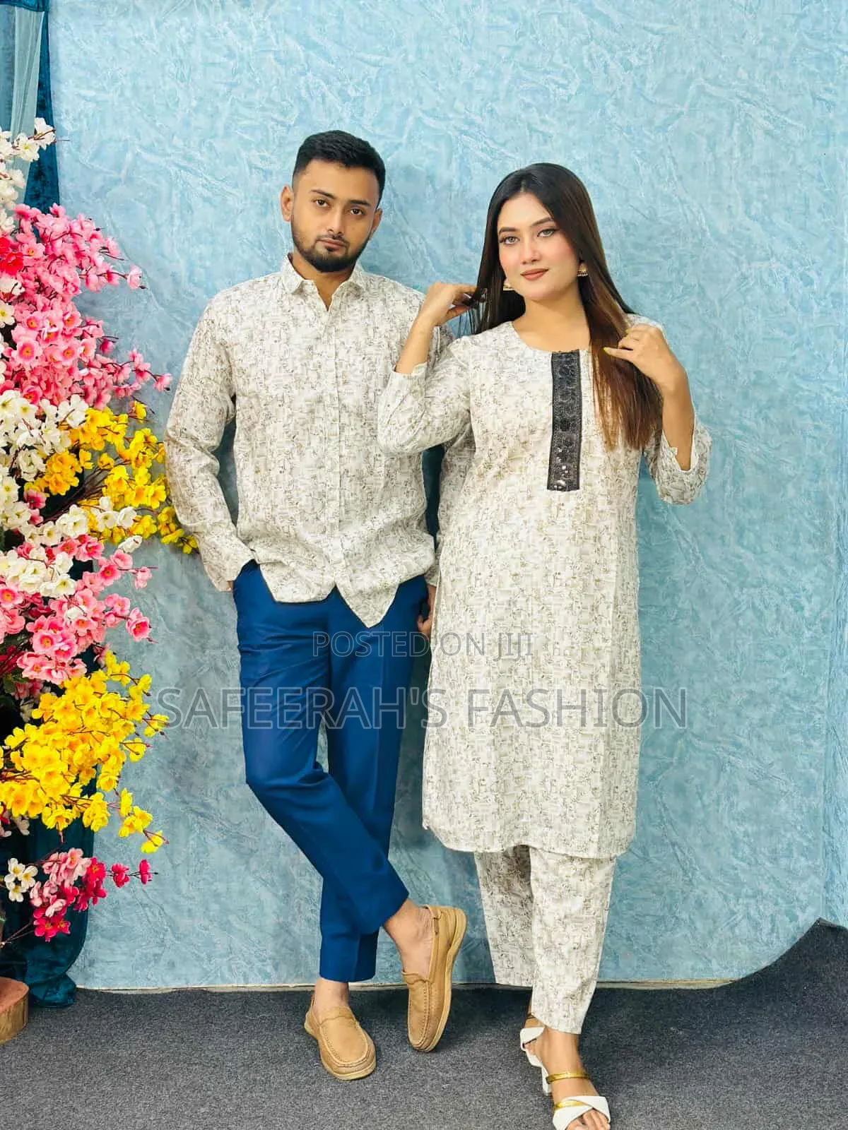 Shirt and 2pis Couple Dress Set R