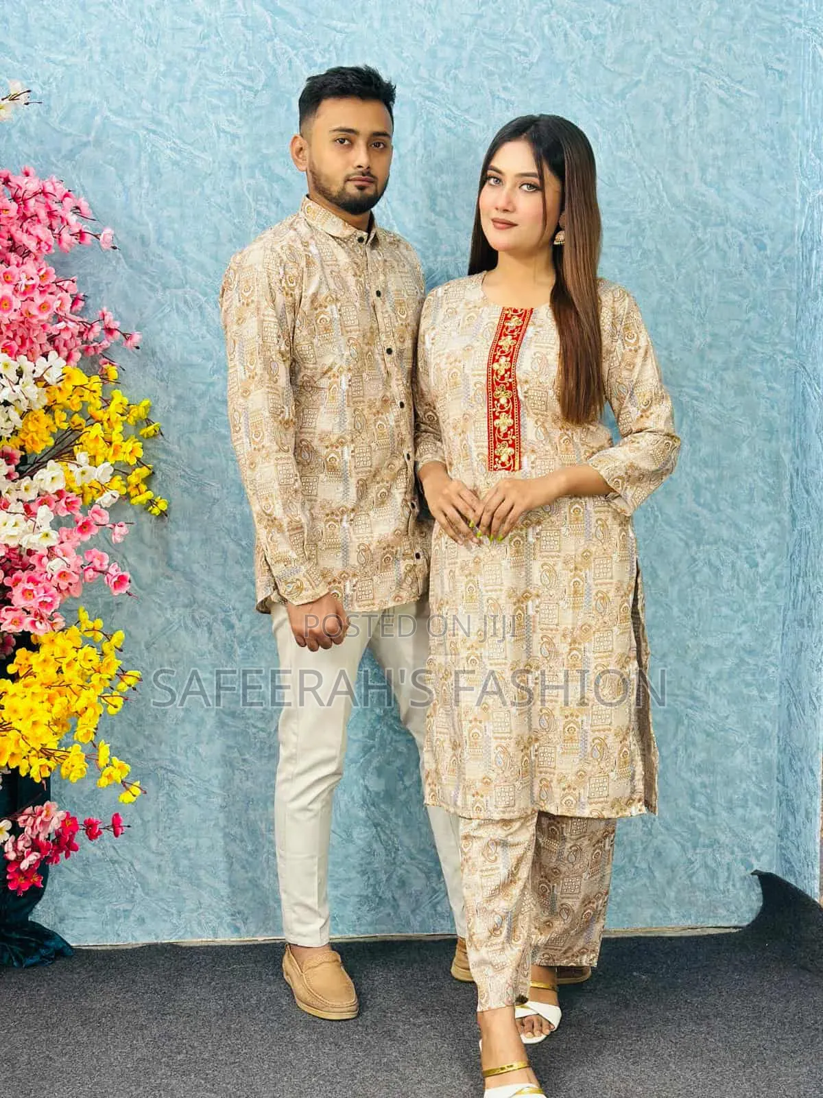 Shirt and 2pis Couple Dress Set R