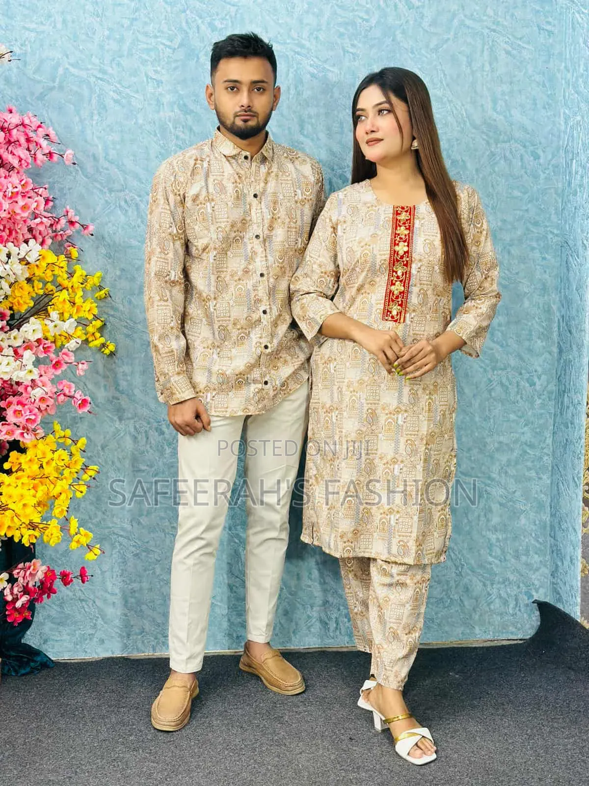 Shirt and 2pis Couple Dress Set R