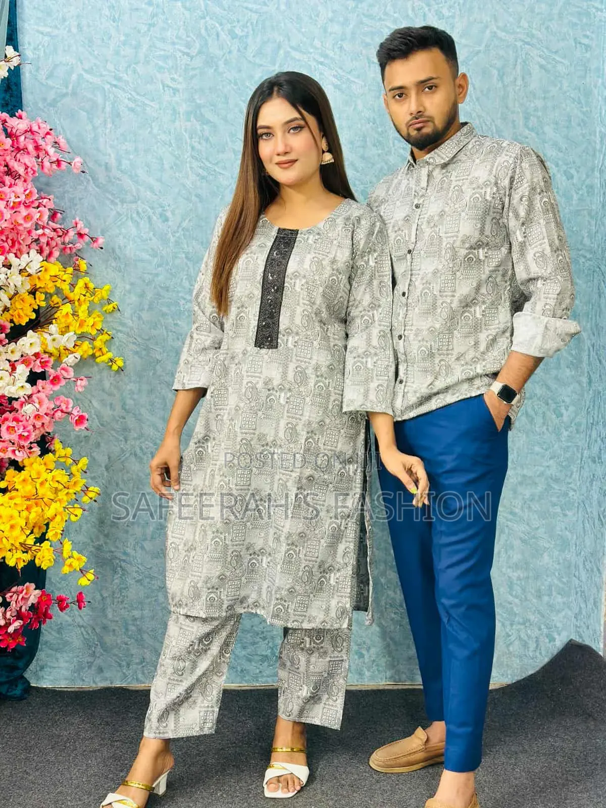 Shirt and 2pis Couple Dress Set R