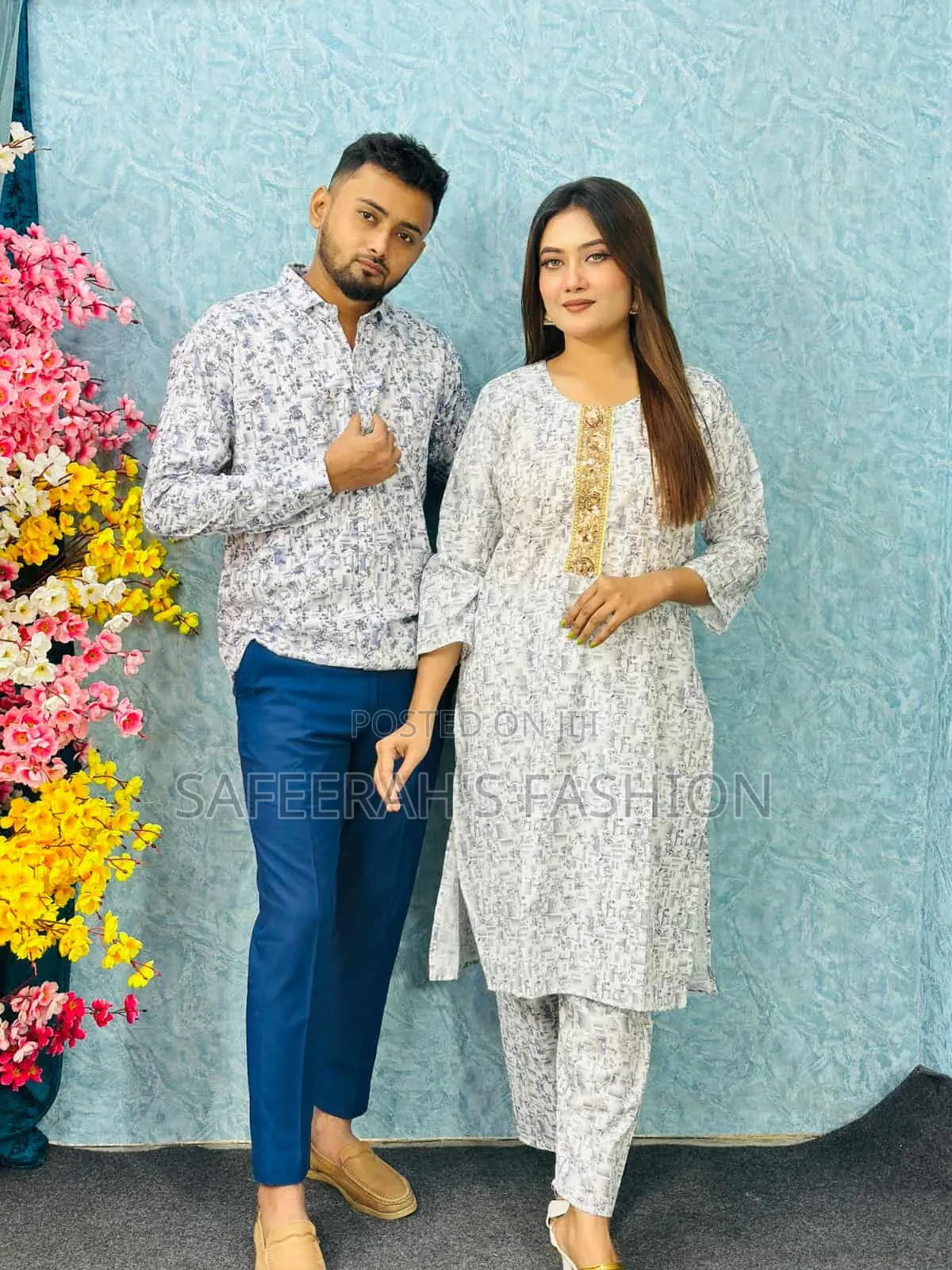 Shirt and 2pis Couple Dress Set R