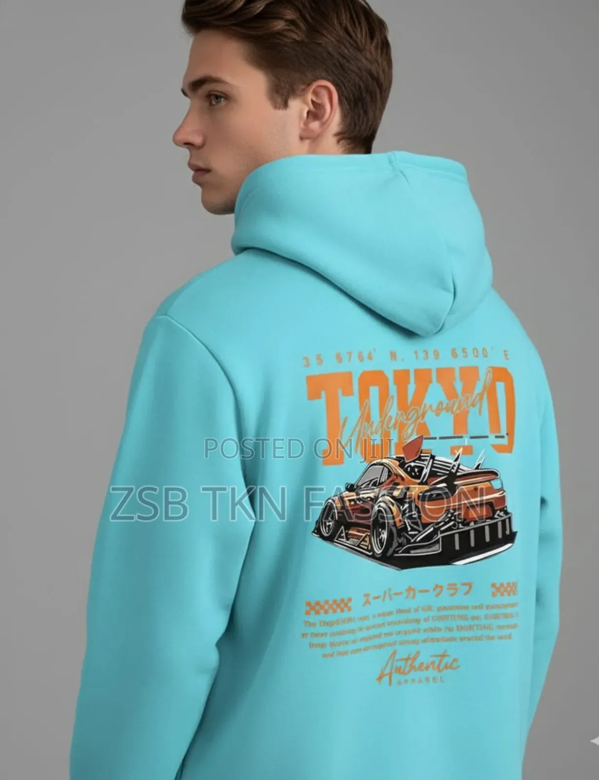 Drop Shoulder Hoodie for Men and Women Update