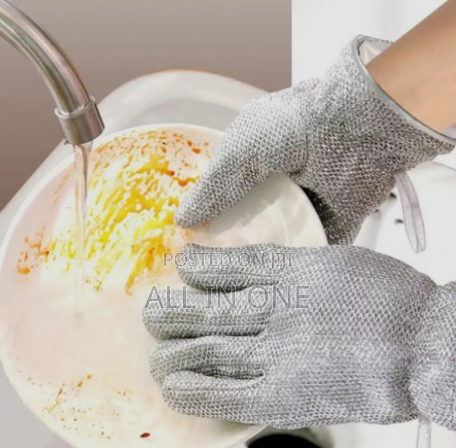 Water Proof Wire Dishwashing Gloves One Pair
