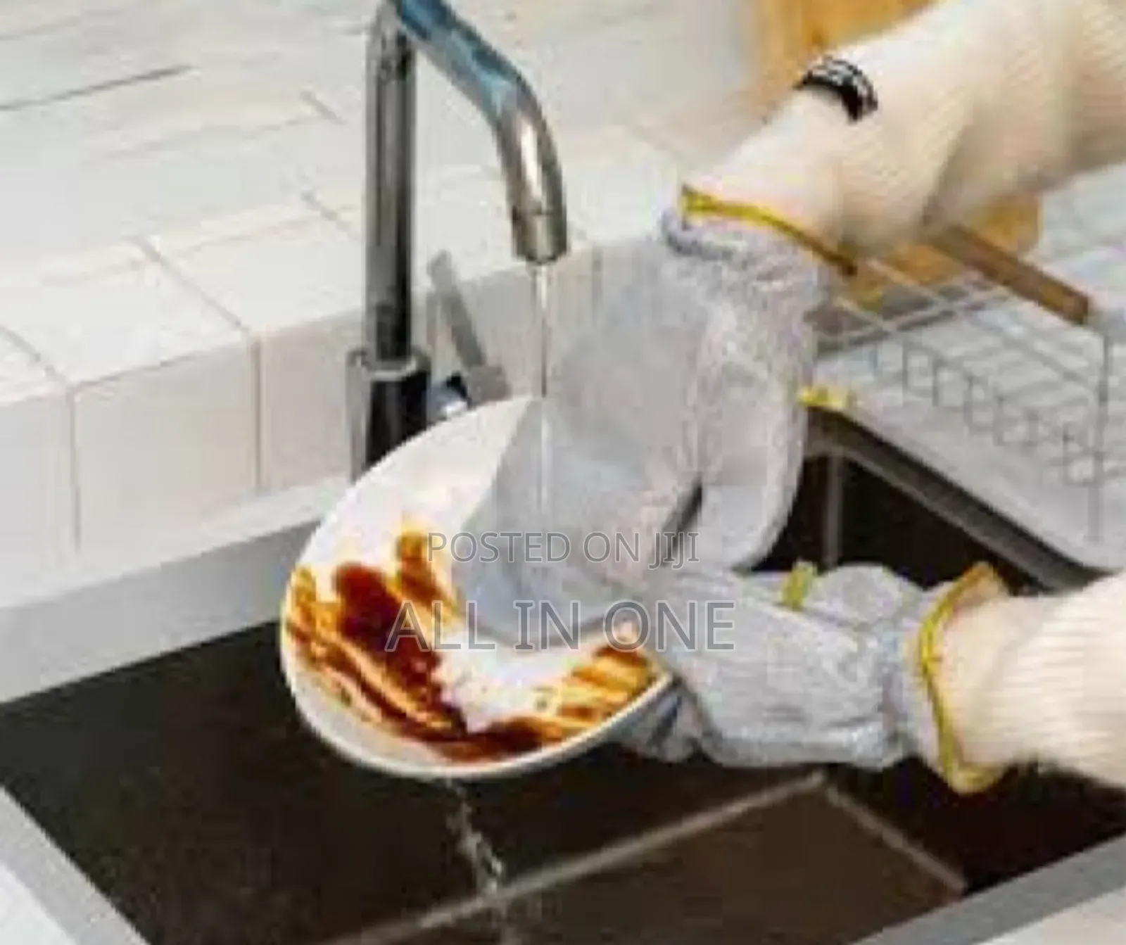 Water Proof Wire Dishwashing Gloves One Pair