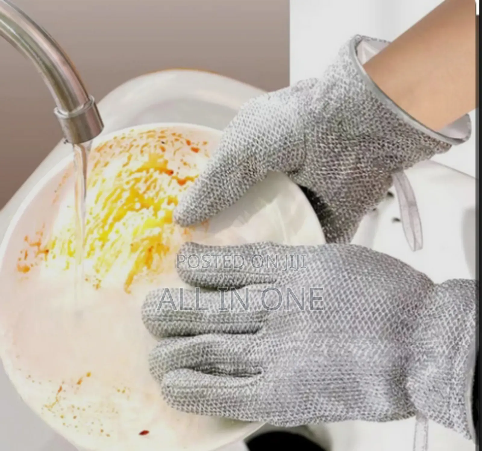 Water Proof Wire Dishwashing Gloves One Pair