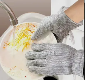 Water Proof Wire Dishwashing Gloves One Pair
