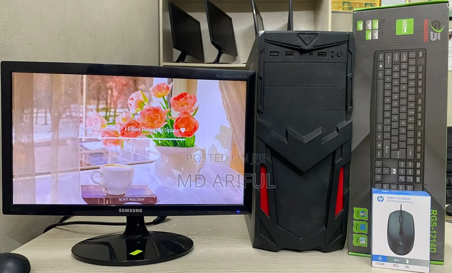 Desktop Computer 4GB Intel Core I3 SSD 128GB