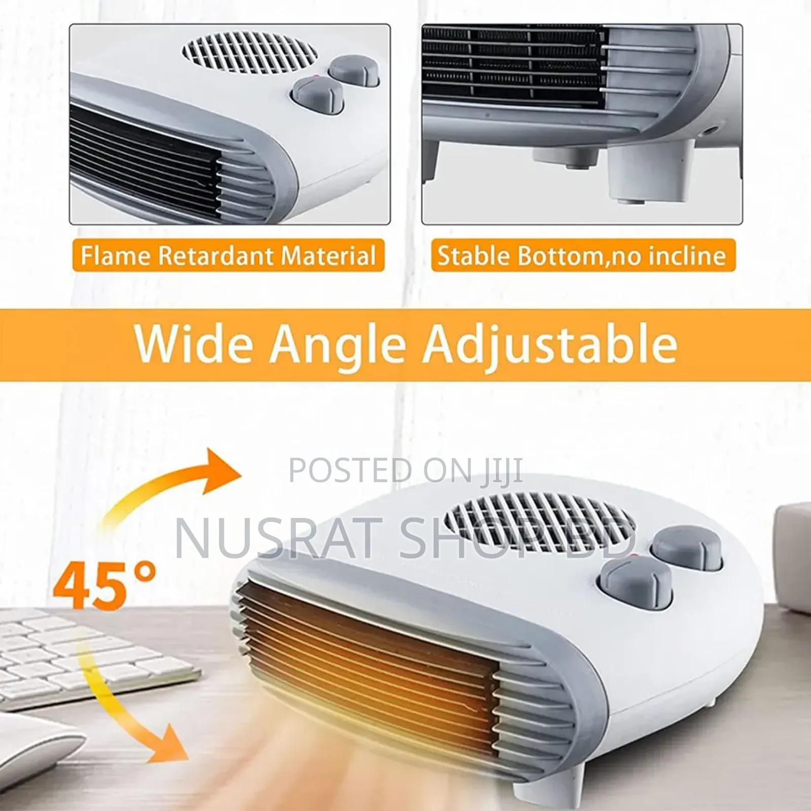 Nova Rep-1207a Electric Room Heater
Code : 11433