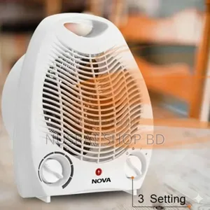 Photo - Nova Rep-1201a Electric Fan Room Heater 2000w
Code : 11382