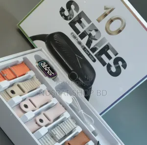 S30 Promax 10 Series Smart Watch – 7 Straps
Code : 11610