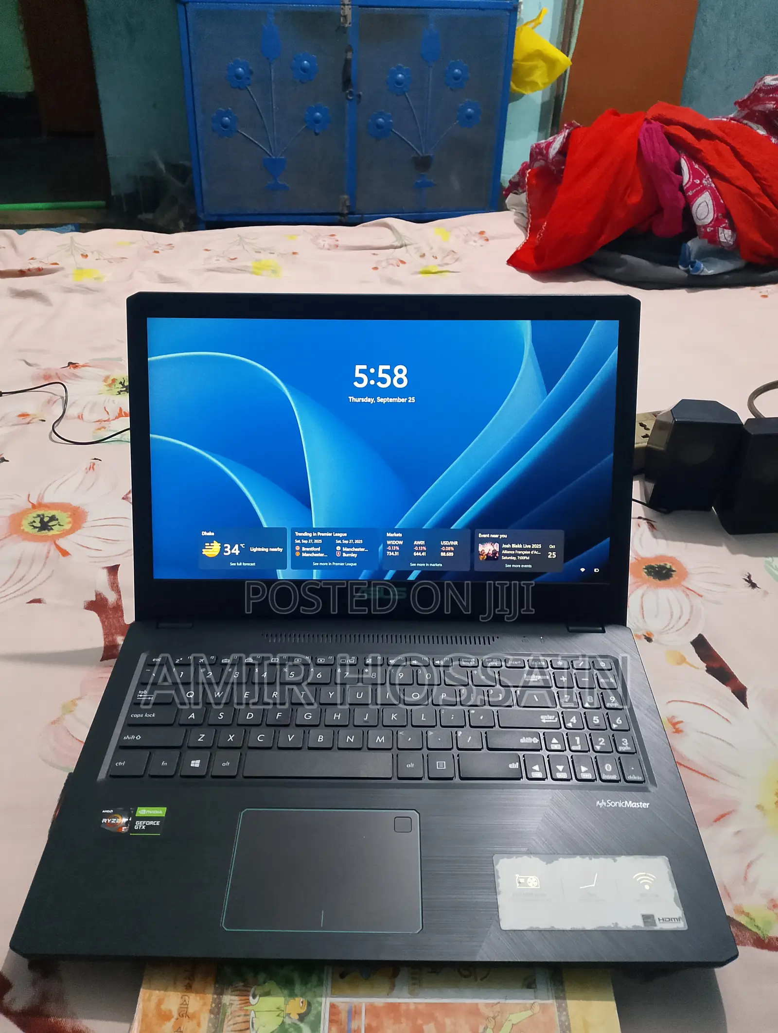 Laptop Asus 8GB AMD Ryzen SSD 512GB