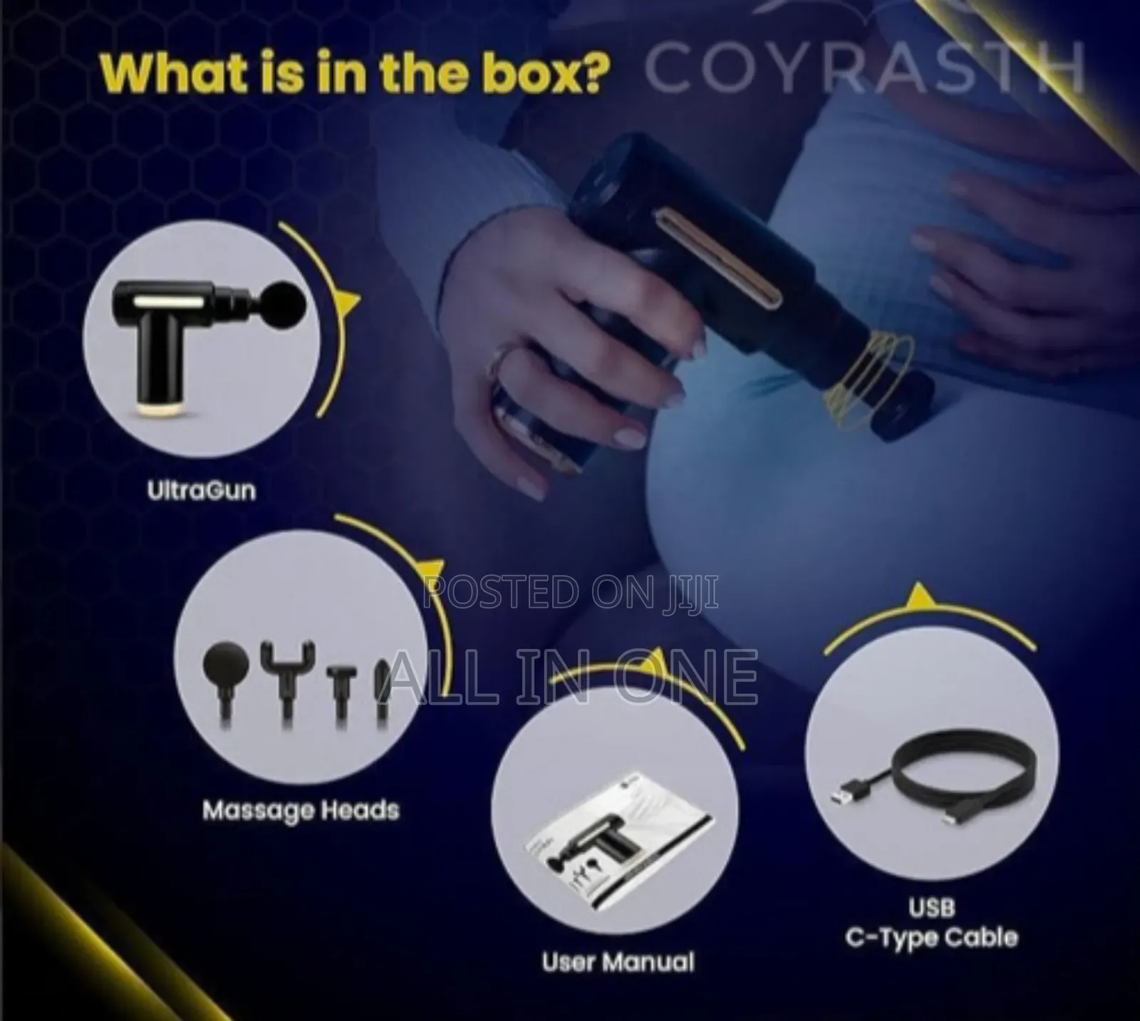 Portable Massage Gun For Pain Relief