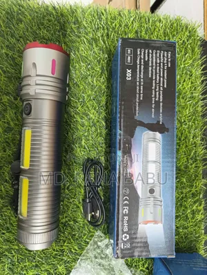 Flashlight With Power Bank