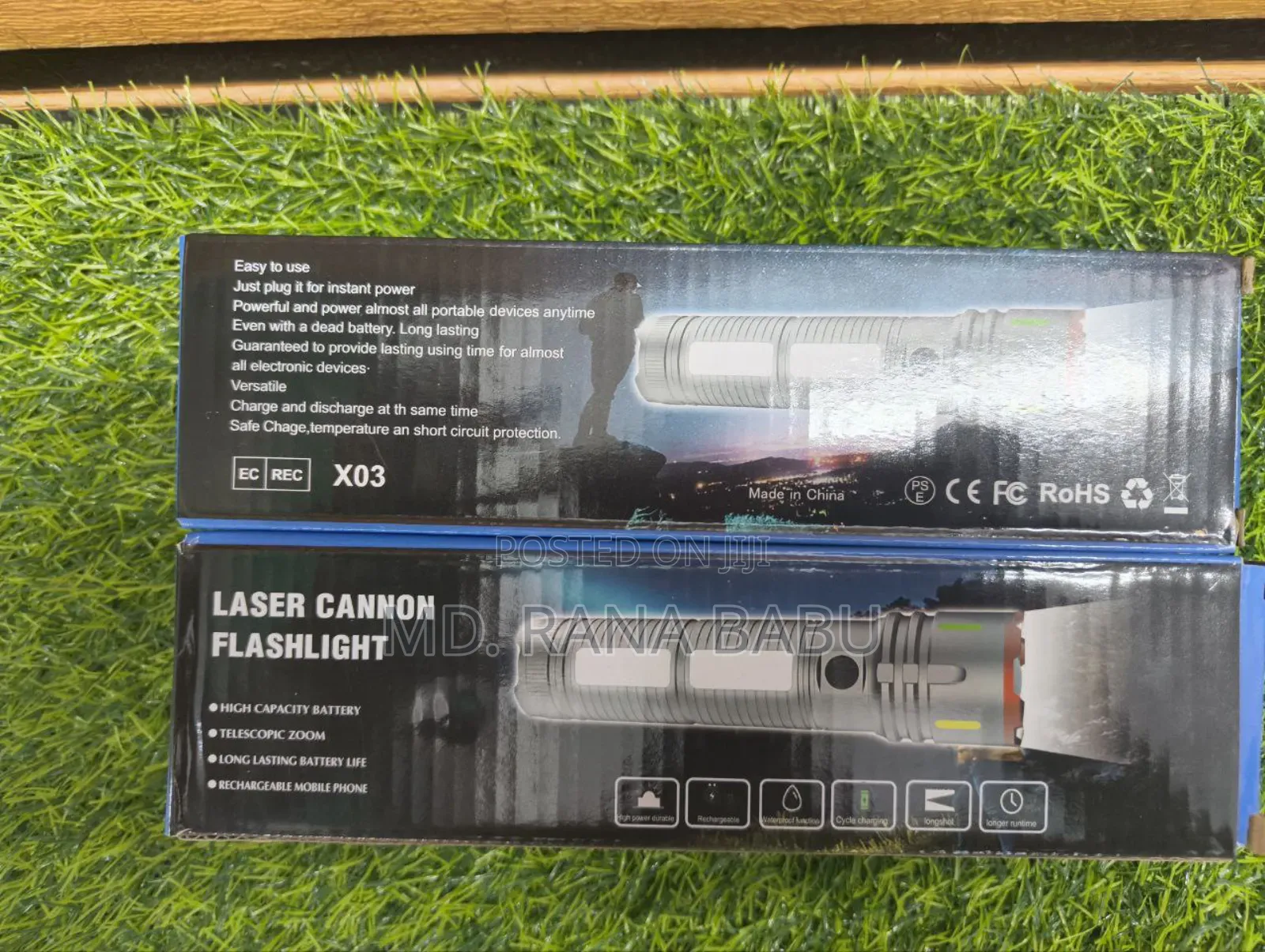 Flashlight With Power Bank