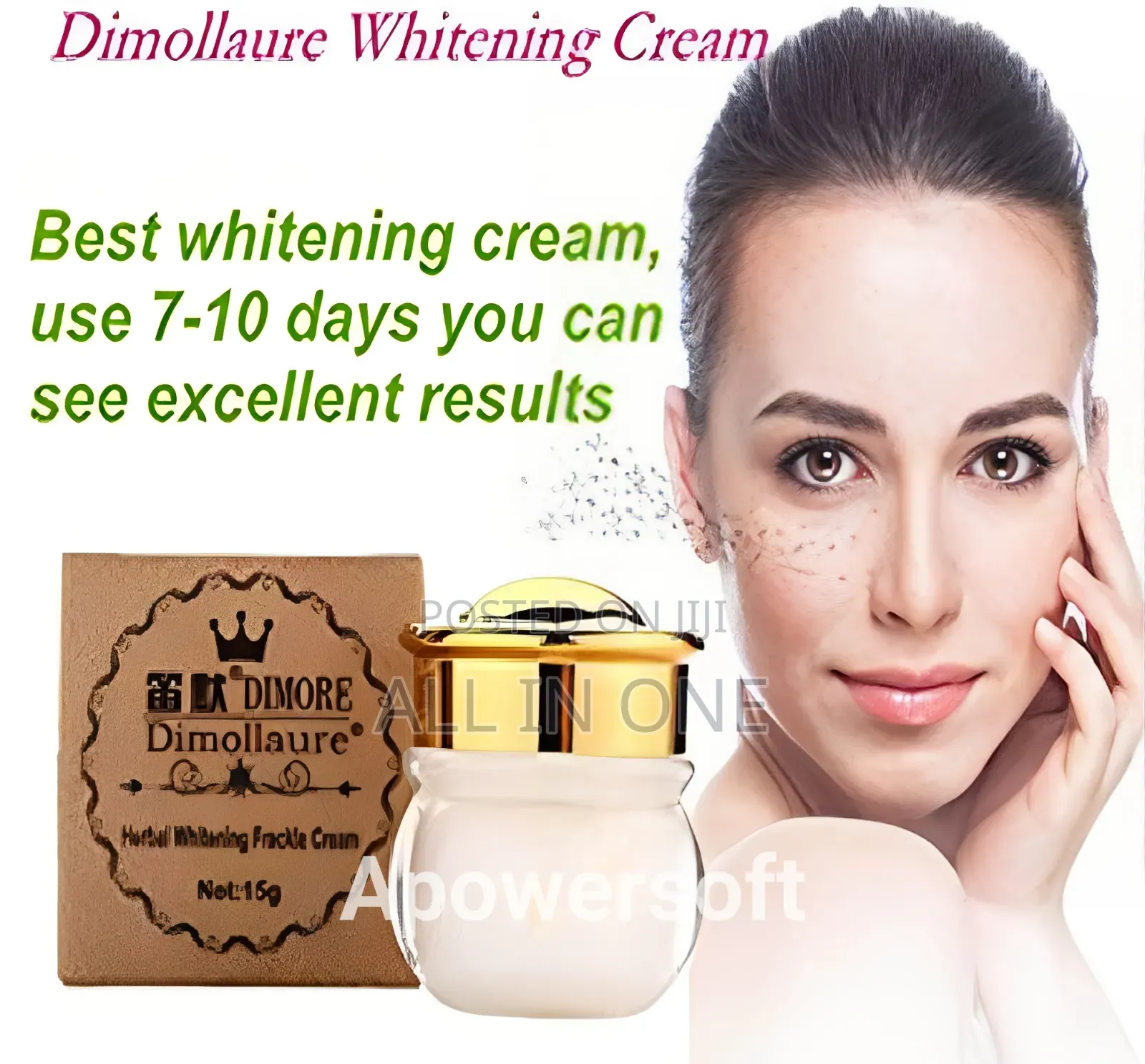 Dimollaure Whitening Cream (100 % Origina