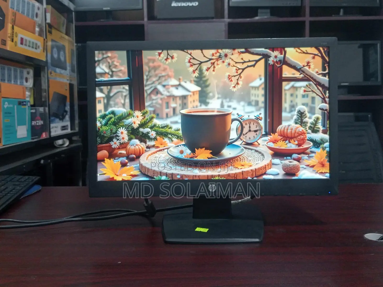 Hp V194 19" Hd+ Led Monitor – Crystal Clear Display