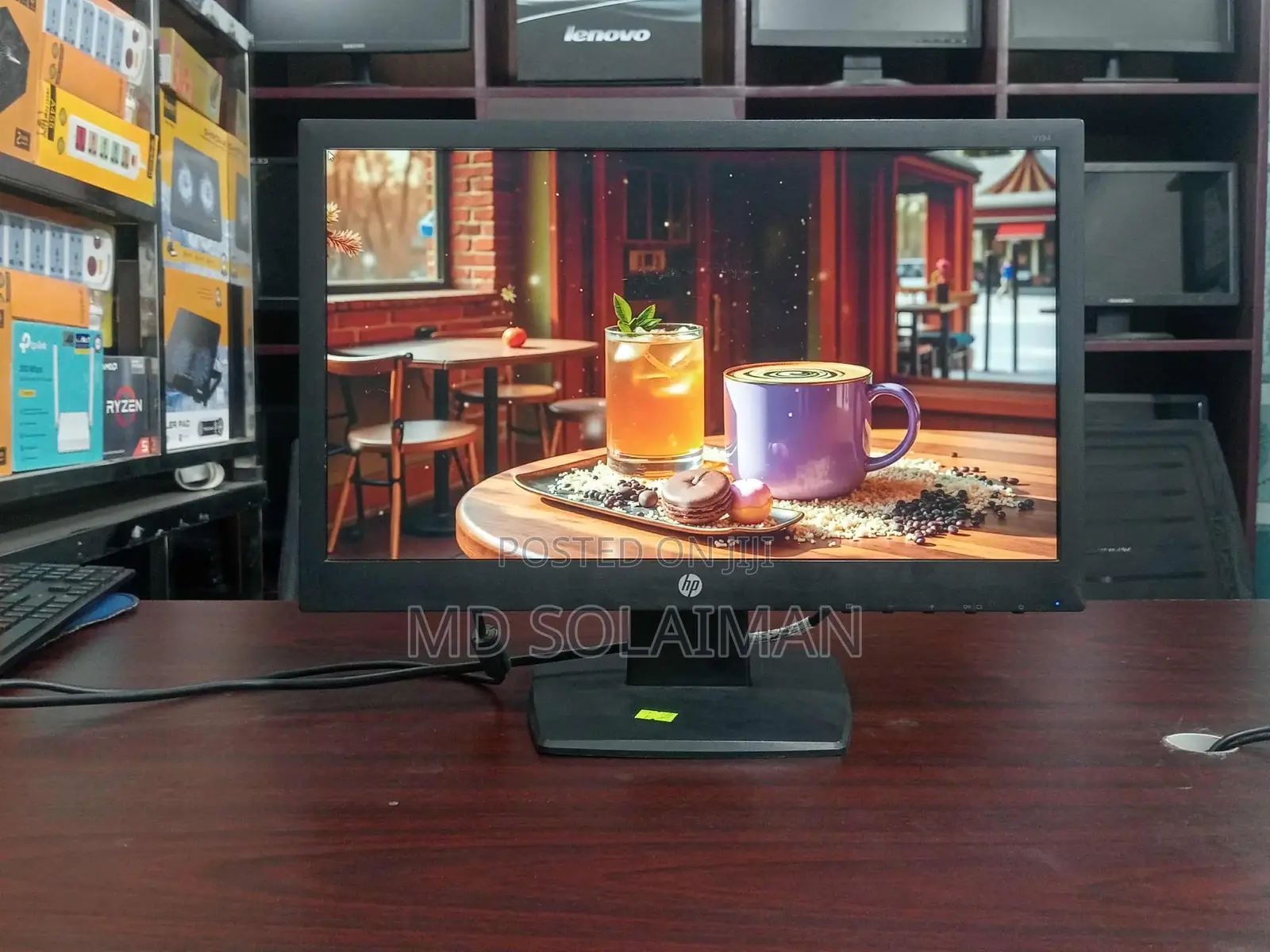 Hp V194 19" Hd+ Led Monitor – Crystal Clear Display