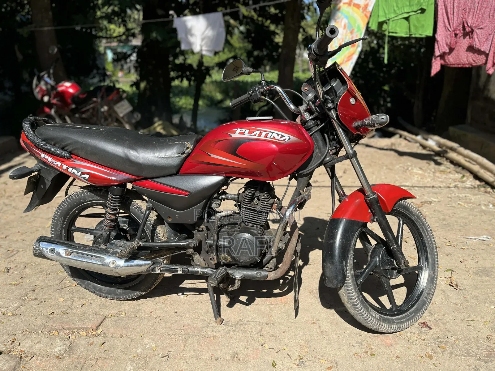 Bajaj Platina 100 2008 Red