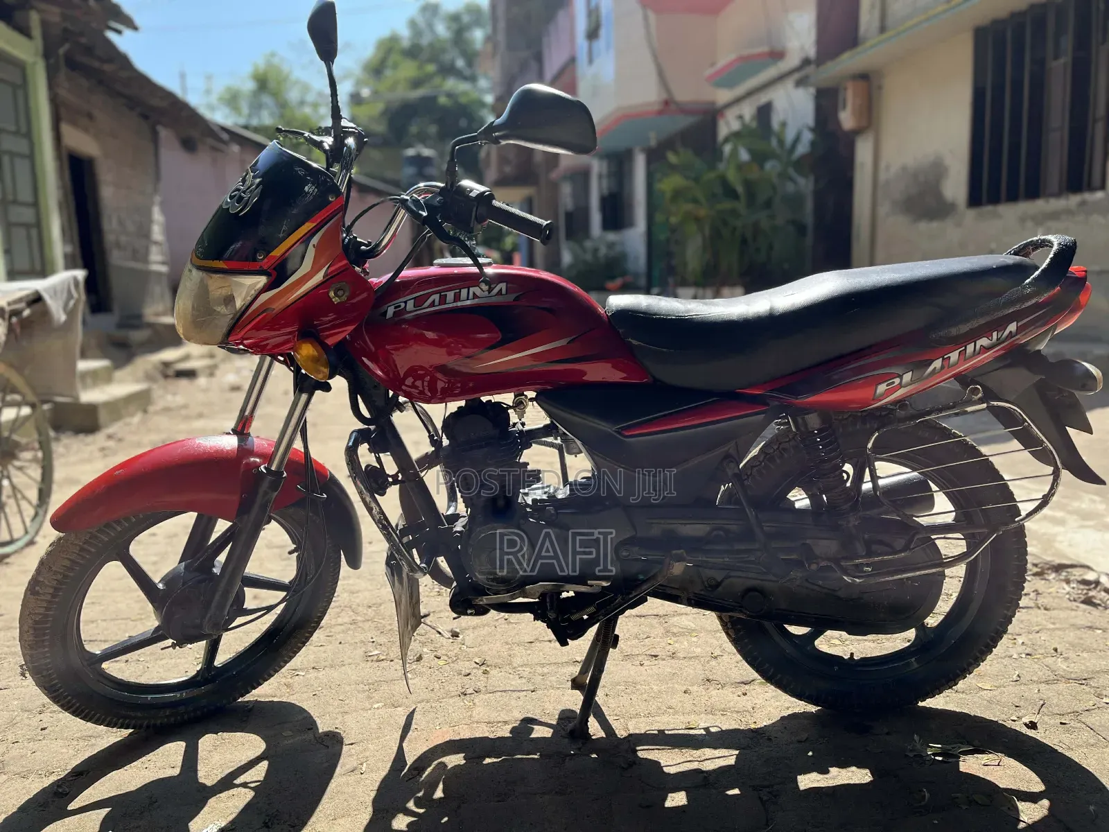 Bajaj Platina 100 2008 Red