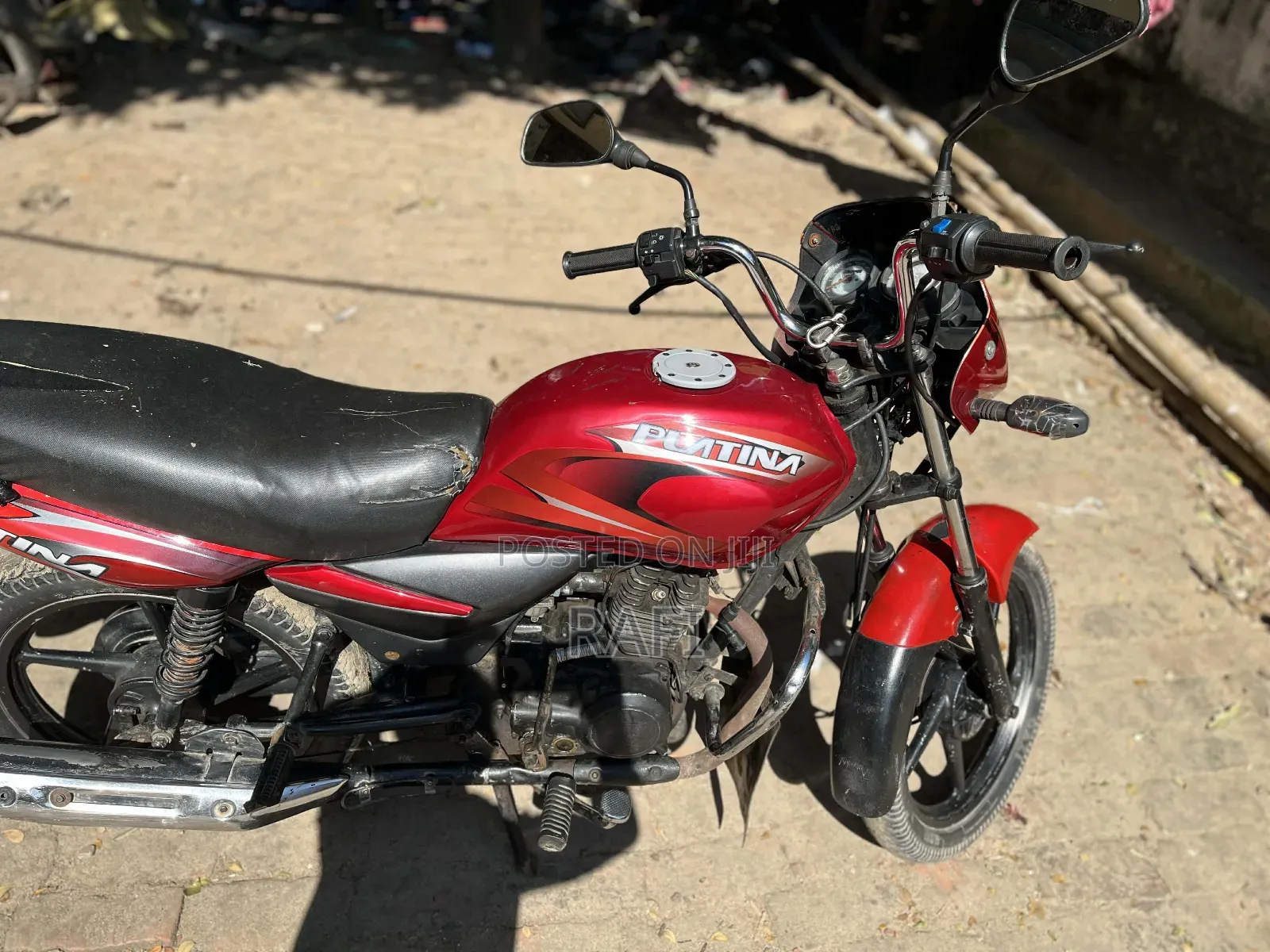 Bajaj Platina 100 2008 Red