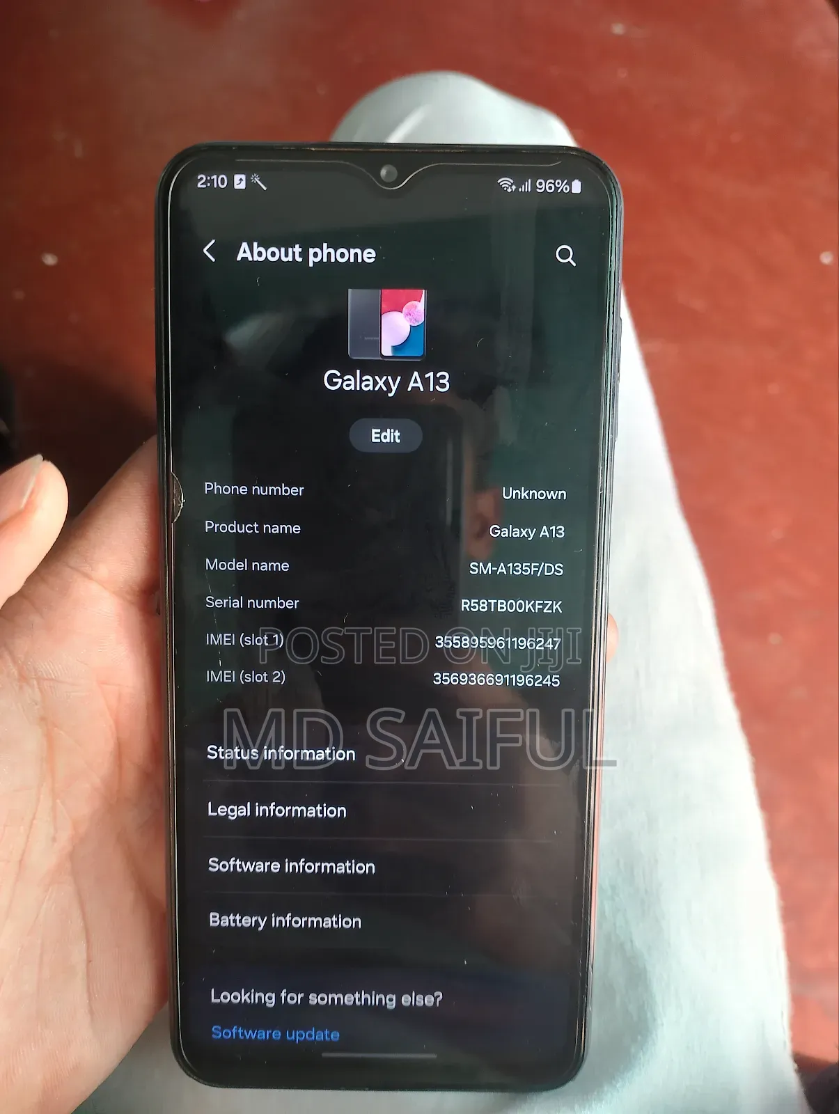 Samsung Galaxy A13 64 GB Blue