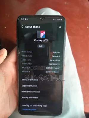 Samsung Galaxy A13 64 GB Blue