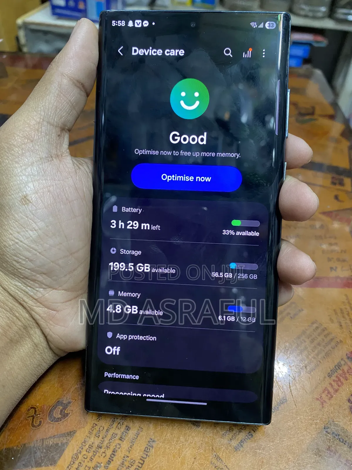 Samsung Galaxy S22 Ultra 5G 256 GB Green