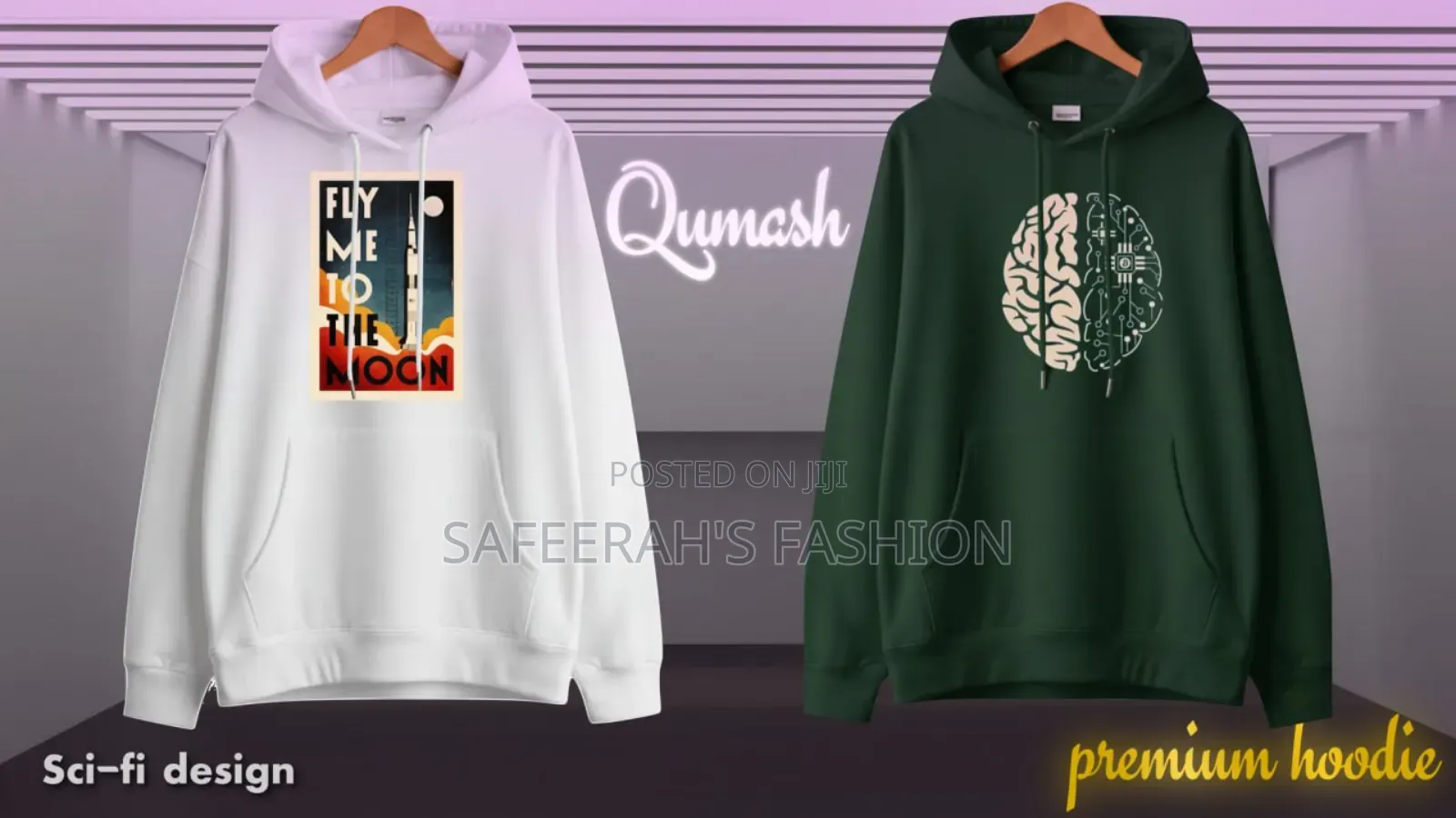  প্রিমিয়াম কোয়ালিটি কাস্টমাইজ হুডি Tele