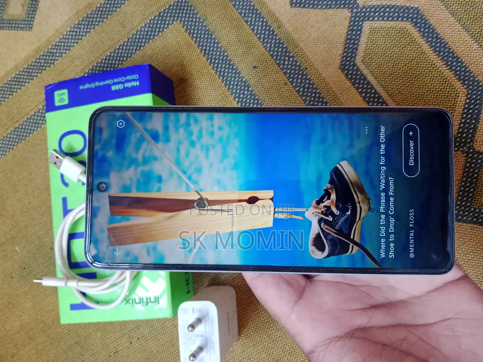 Infinix Hot 30 128 GB White