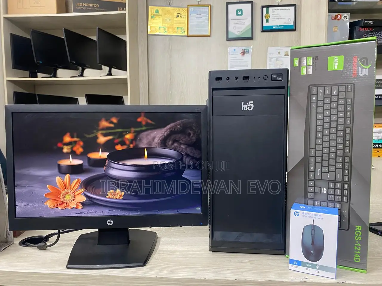 Desktop Computer Asus 8GB Intel Core I5 SSD 256GB