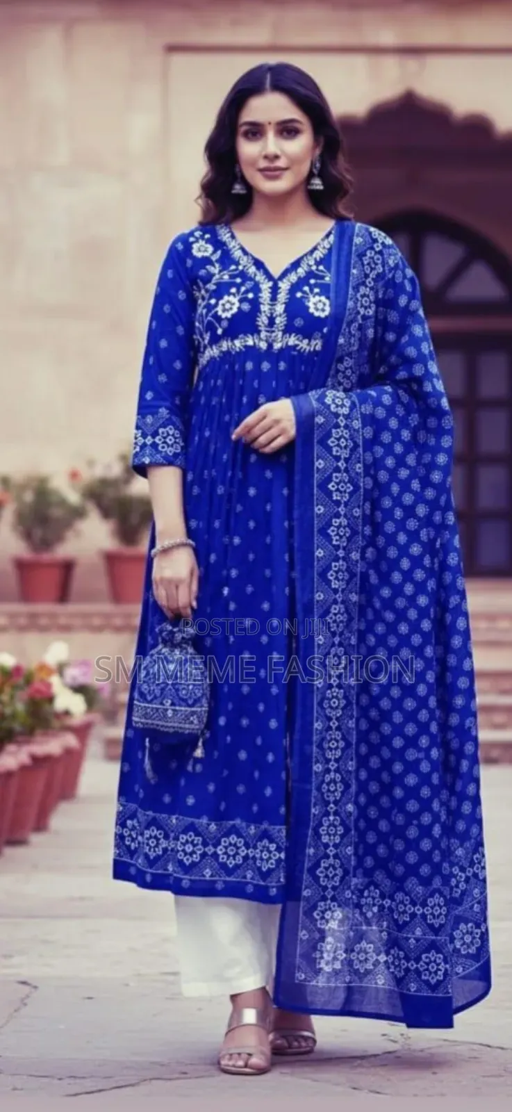 Readymade Naira Cut Three Piece