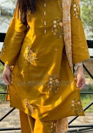 Readymade Naira Cut Three Piece