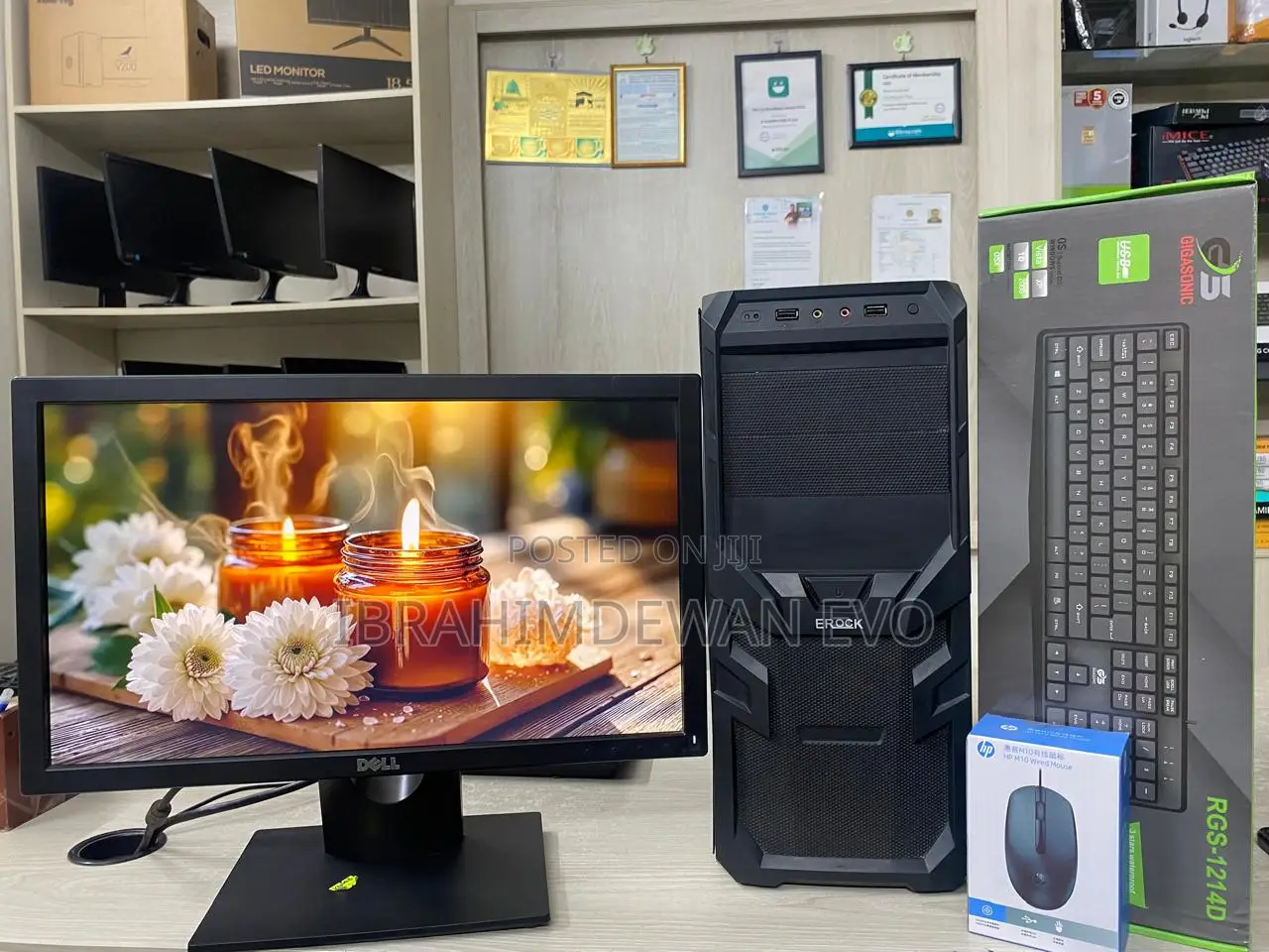 Desktop Computer 8GB Intel Core I3 SSD 128GB