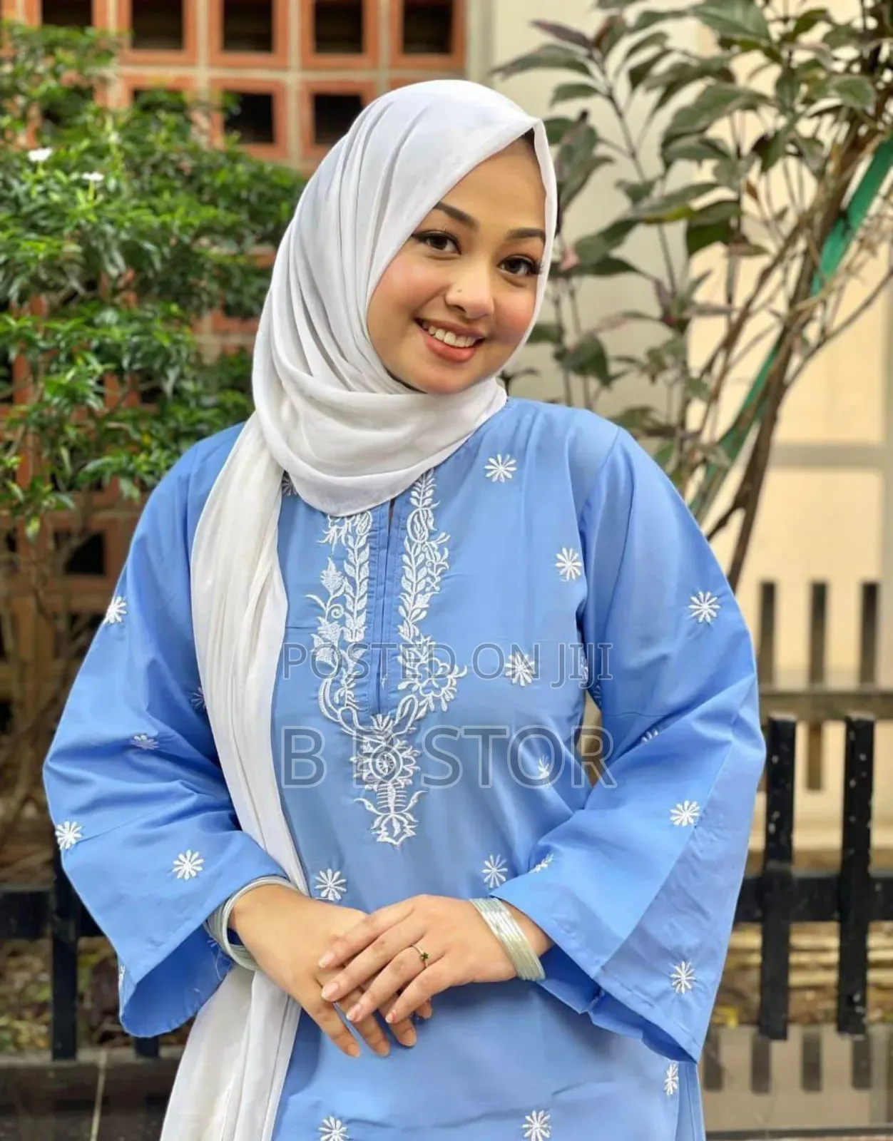 Embroidery Cotton Co-Ord Set