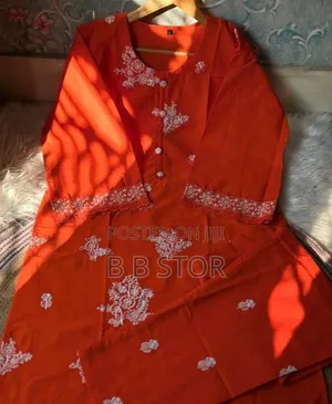 Embroidery Cotton Co-Ord Set