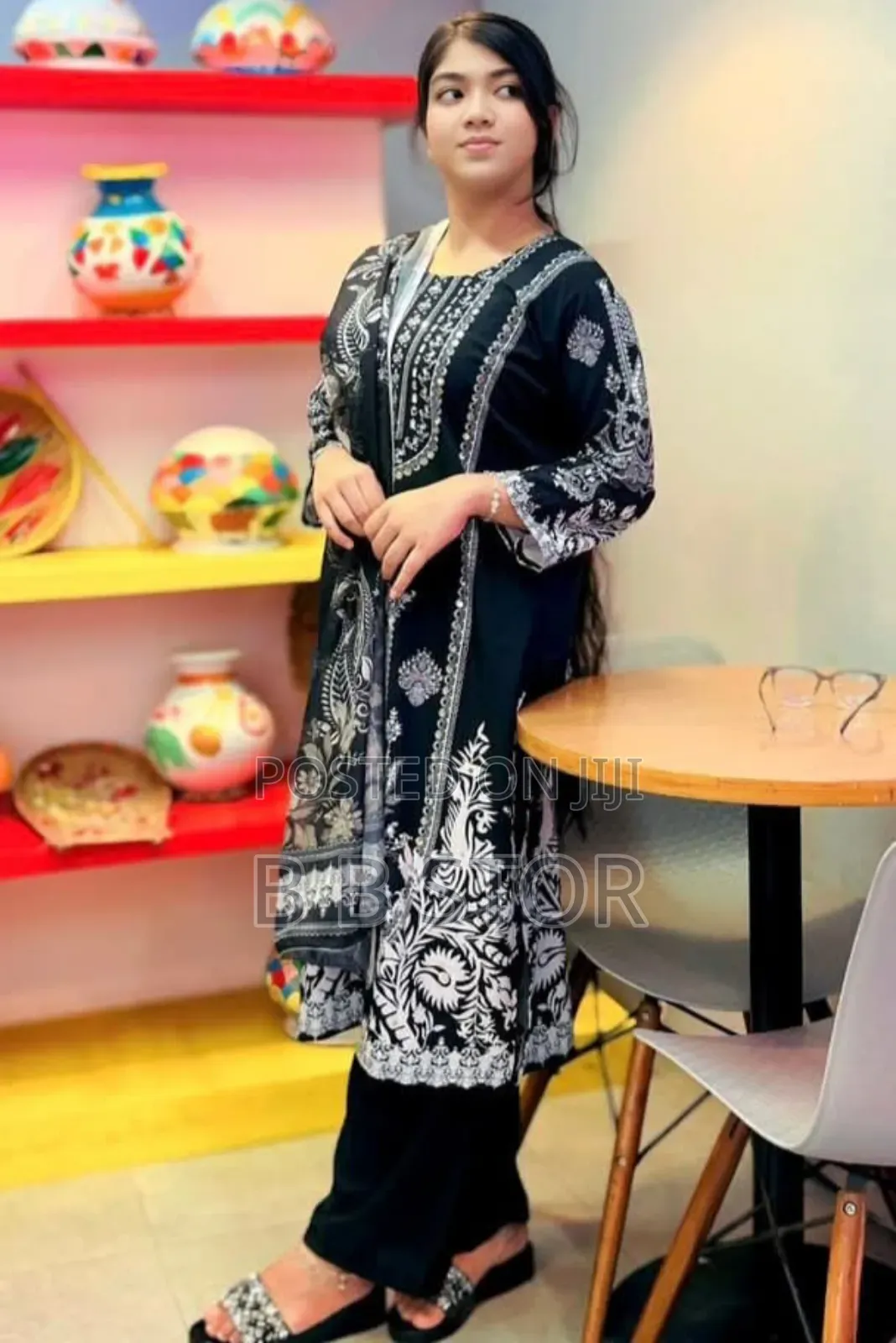 Digital Print Three Piece High Quality Work