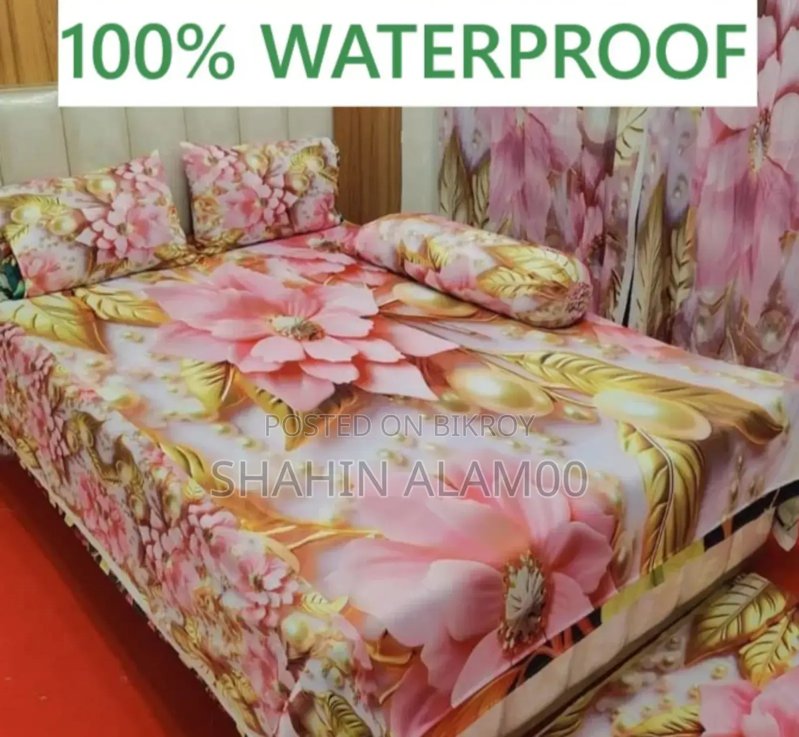 100% Waterproof Premium Quality Bedsheet