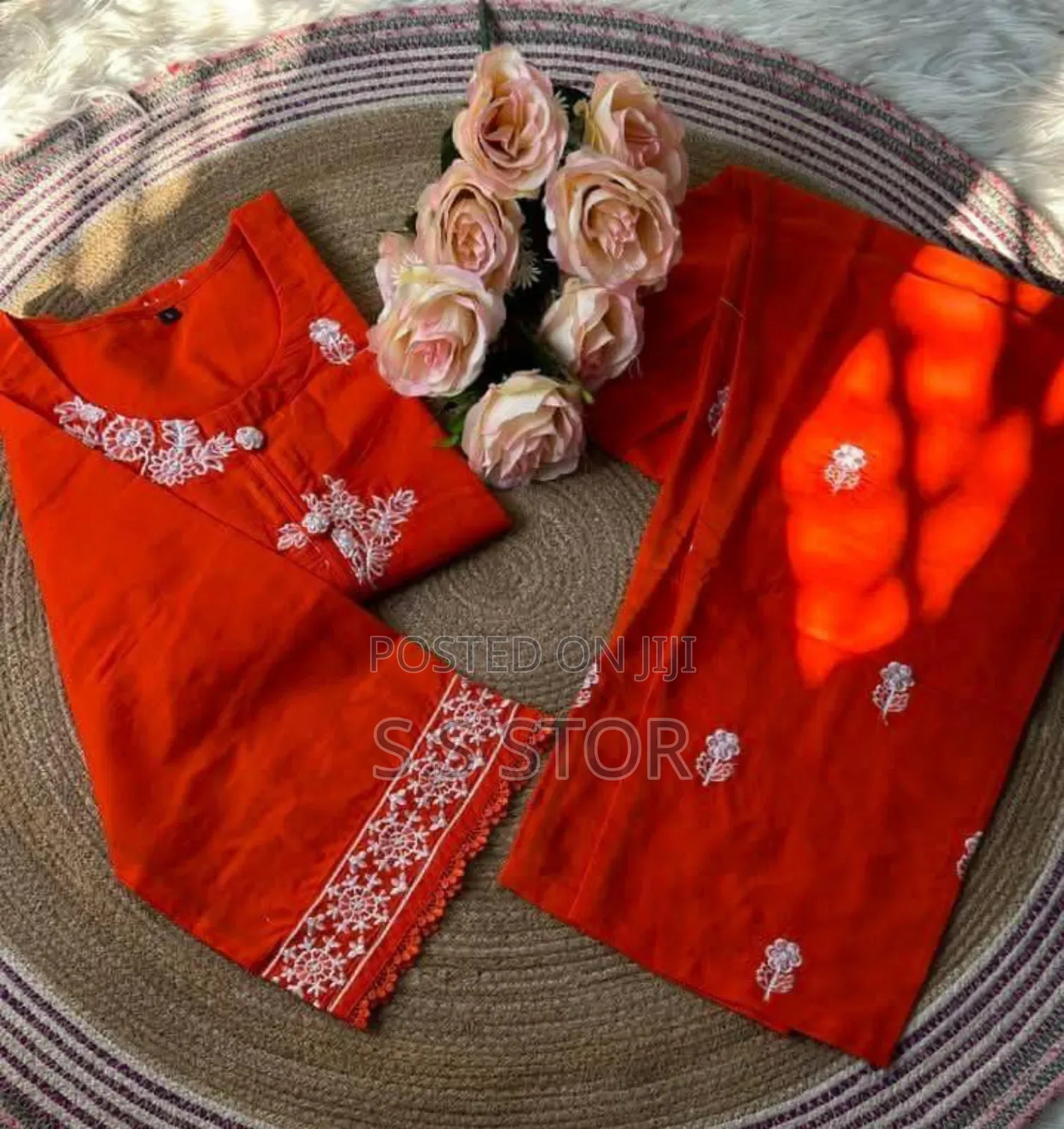 Embroidery Cotton Co-Ord Set আপডেট