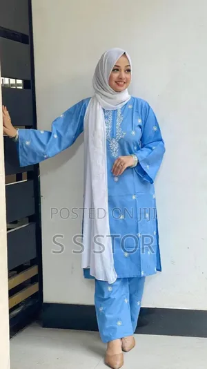 Embroidery Cotton Co-Ord Set আপডেট