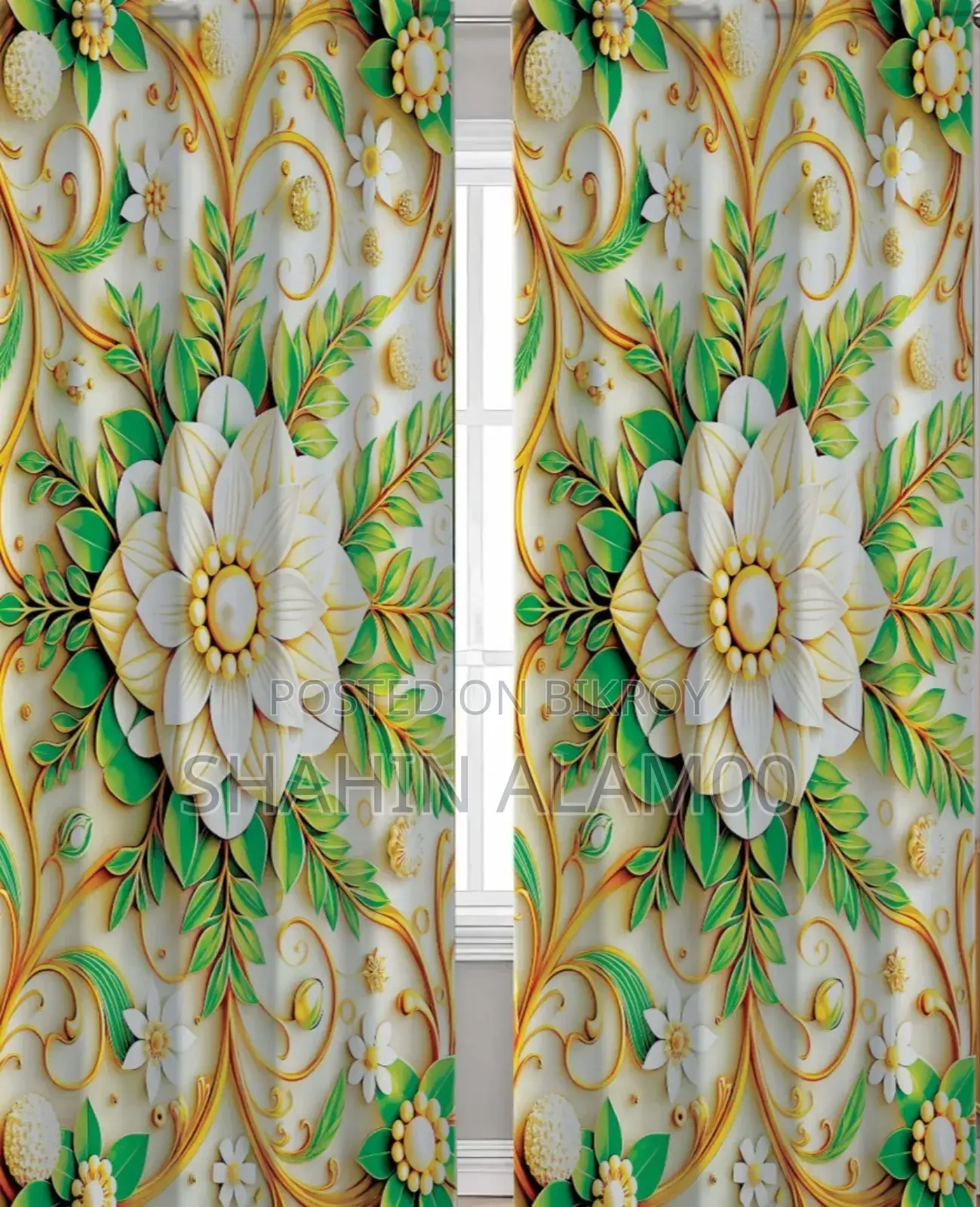 3D Print Premium Curtains (2 Piece)
