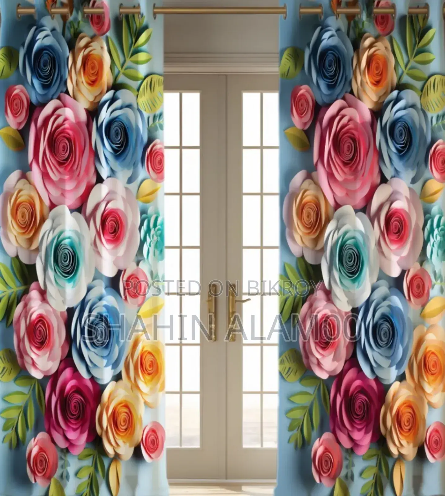 3D Print Premium Curtains (2 Piece)