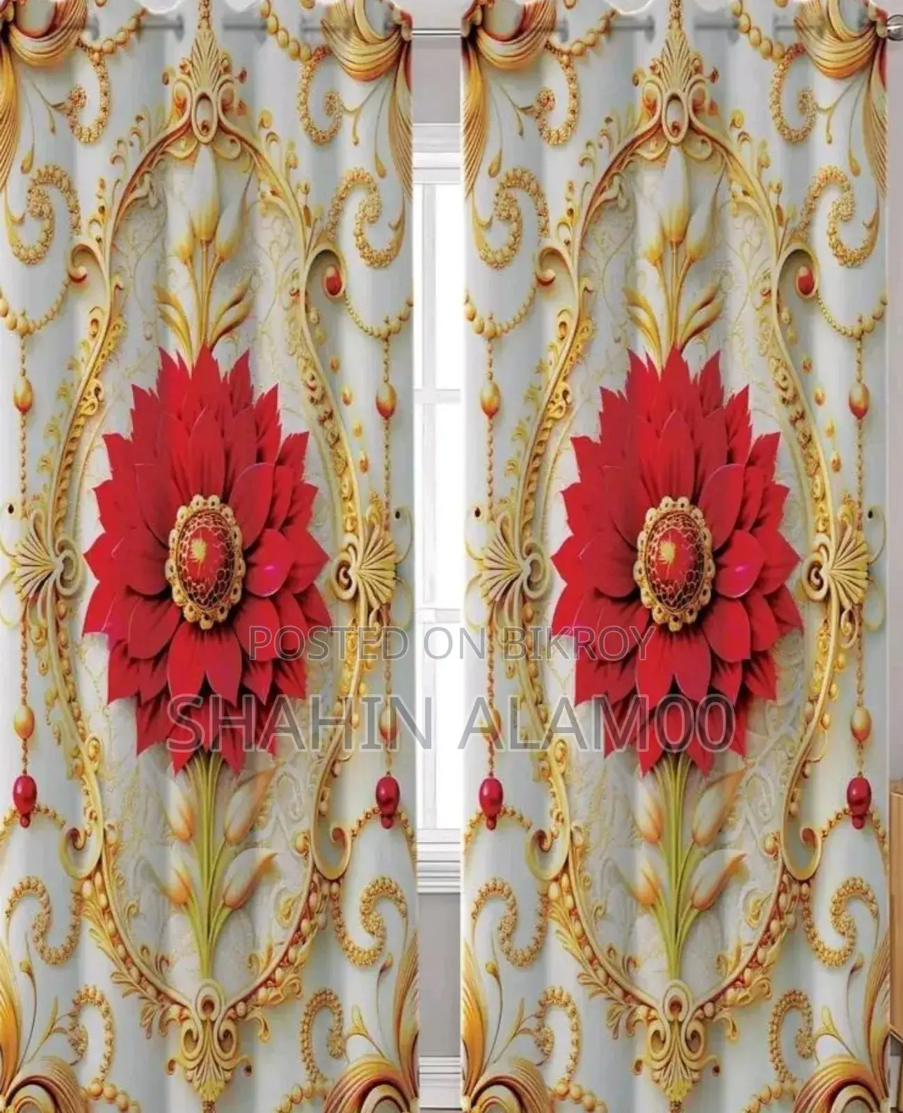 3D Print Premium Curtains (2 Piece)